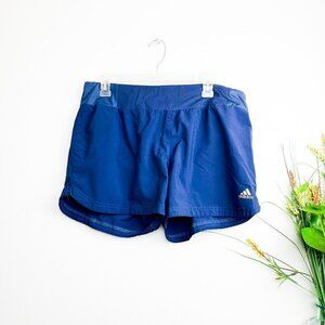 🦋 ADIDAS Supernova Dark Blue Athletic Running Shorts Size Large